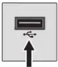 LG CineBeam Laser HF80JG - Anschließen eines USB-Geräts - 1