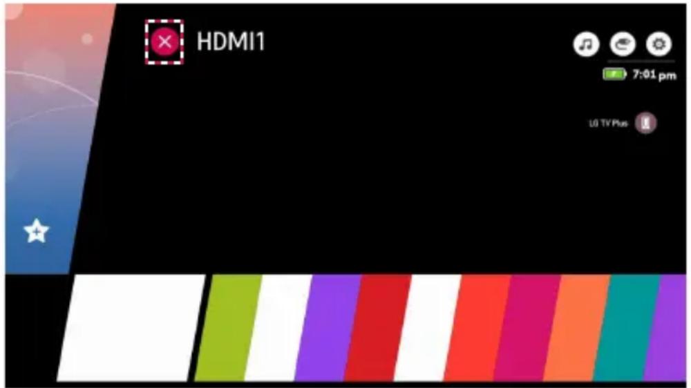 HDMI1 7:01 pm L0 TV Plus