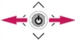 LG MiniBeam PF1500 - Verwenden der Joystick-Taste - 3