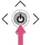 LG MiniBeam PF1500 - Verwenden der Joystick-Taste - 2