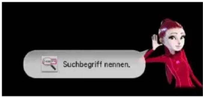 Suchbegriff nennen.