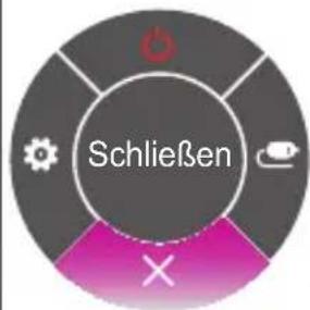 LG MiniBeam PF1500 - Einstellen des Menüs - 1