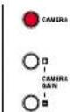 TOSHIBA TLP-S70 - ② Press the CAMERA button, and select camera input. - 1