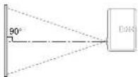 TOSHIBA TLP-S70 - Projection Distance and Screen Size (with optical zooming) - 1