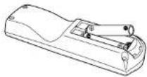 TOSHIBA TLP-S70 - Preparing and using the remote control - 2