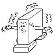 TOSHIBA TDP-WX5400 - Do not place the product vertically - 1