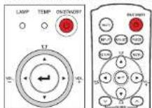 TOSHIBA TLP-WX100 - ■ Ausschalten - 1