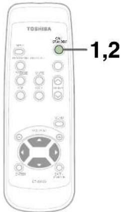 TOSHIBA ON: 274-000 1,2