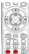 TOSHIBA TDP-T350 - - Press the remote control's PIP button. - 2