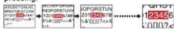 TOSHIBA TDP-T350 - f Press the remote control's RESIZE ↗ button. - 1