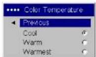 TOSHIBA TDP-P6 - Advanced menu - 4