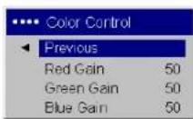 TOSHIBA TDP-P6 - Advanced menu - 5