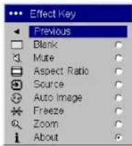 Effect Key Previous Blank Mute Aspect Ratio Source Auto Image Freeze Zoom About