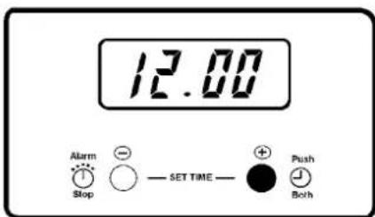 Tricity Bendix SE554GR - 1) TO SET THE TIME OF DAY - 4