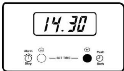 Tricity Bendix SE554GR - 1) TO SET THE TIME OF DAY - 5