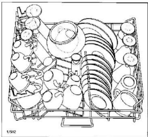 Tricity Bendix BK200B - Use of the Upper Basket - 2