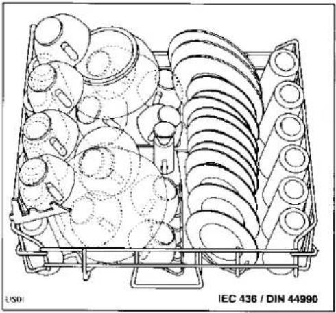 Tricity Bendix BK200B - Use of the Upper Basket - 1