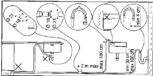 Tricity Bendix BK200B - Water Outlet Connection - 1