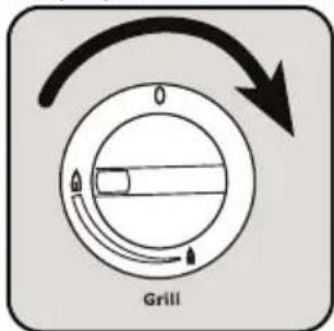 Tricity Bendix SG552 - Using the grill - 1