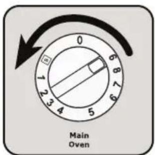 Tricity Bendix SG552 - Using the main oven - 1