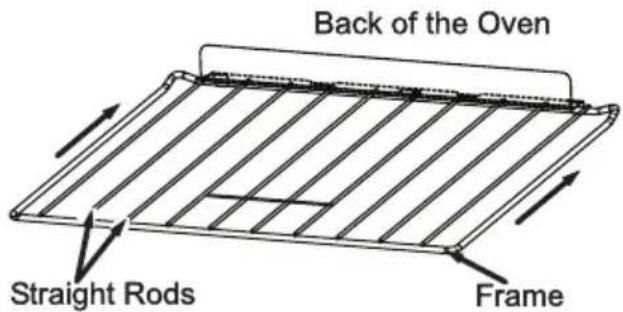 Tricity Bendix SG552 - To fit the main oven shelves - 1