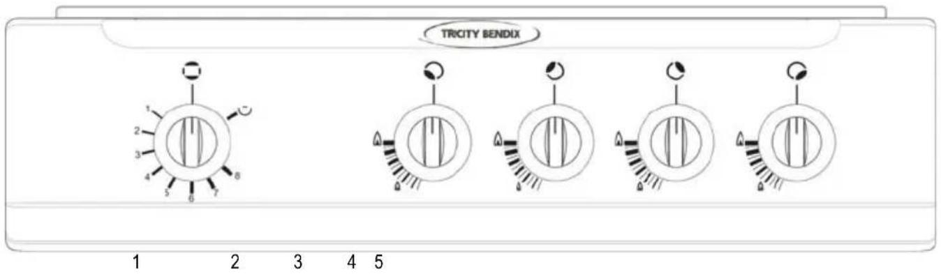 Tricity Bendix SG205 - DESCRIPTION OF THE APPLIANCE - 3