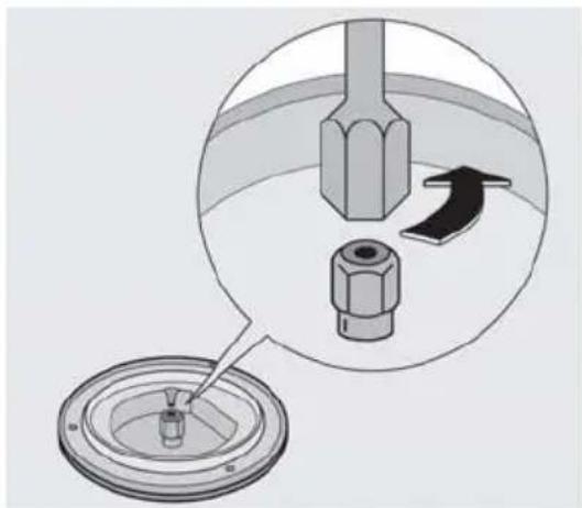Tricity Bendix SG205 - To adjust the minimum level: - 1