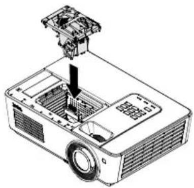 BENQ SH915 - Replacing the lamp - 9