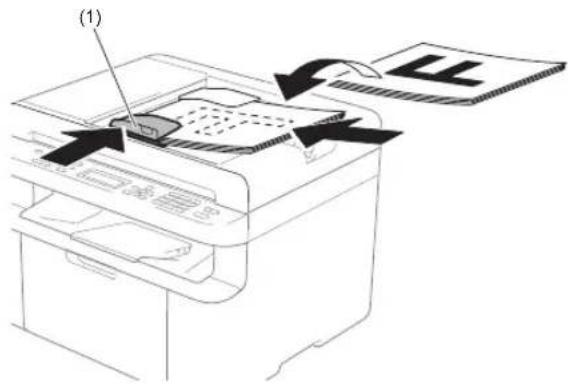 BROTHER MFC-1900E - So legen Sie Dokumente ein - 2
