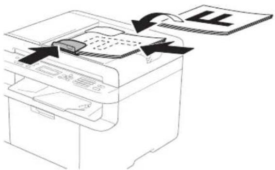 BROTHER DCP-1602 - So senden Sie ein Fax - 2