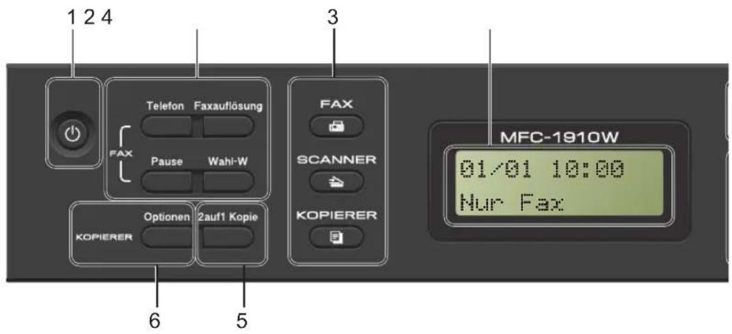 BROTHER DCP-1602 - MFC-Modelle - 1