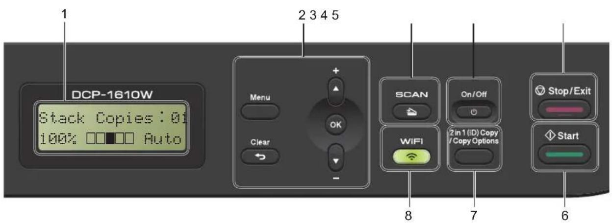 BROTHER DCP-1602 - Start - 2