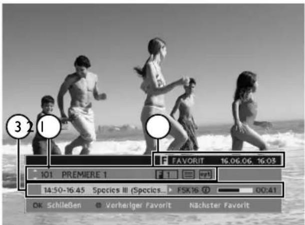 3 1 F FAVORIT 16.06.06 16.03 IO1 PREMIERE 1 14:50-16:45 Species III (Species... FSK16 00:41 Ok Schließen @ Vorheiger Favorit Nächster Favorit