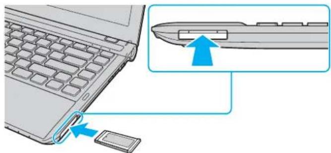 SONY Vaio VPCY11S1E - Using the ExpressCard Module - 1