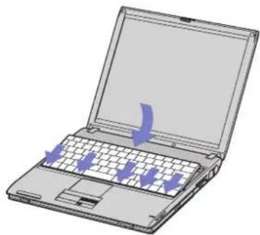 SONY Vaio PCG-TR2MP - Adding and removing memory\* - 26