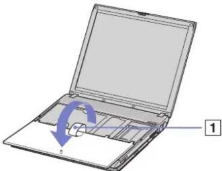 SONY Vaio PCG-TR2MP - Adding and removing memory\* - 21
