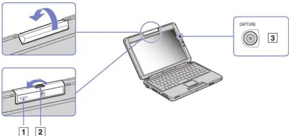 SONY Vaio PCG-TR2MP - Using the built-in MOTION EYE Camera\* - 1