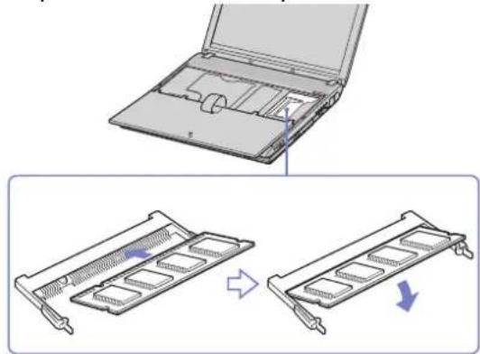 SONY Vaio PCG-TR2MP - Adding and removing memory\* - 24