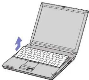 SONY Vaio PCG-TR2MP - Adding and removing memory\* - 20