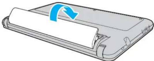 SONY Vaio VPCW12S1E - Installing/Removing the Battery Pack - 3