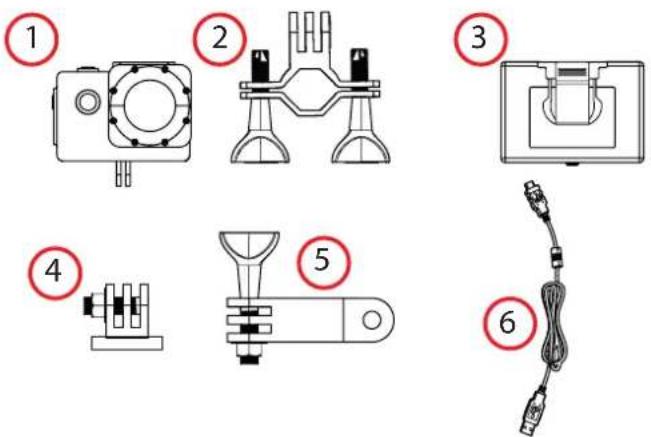 OK OXC 3040U-IB - Verpackungsinhalt - 1