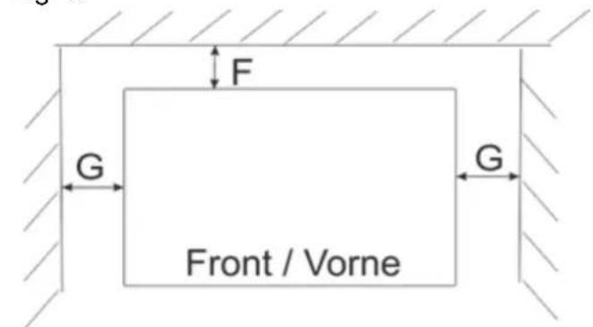 F G Front / Vorne G