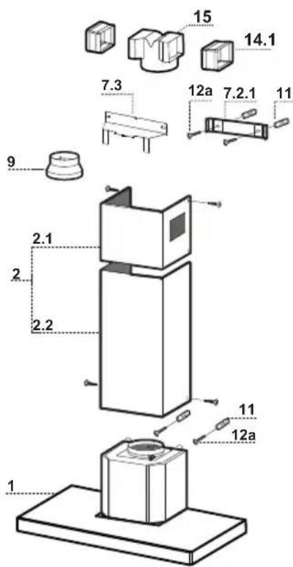 SMEG KSE60XSM3 - Dimensions - 4