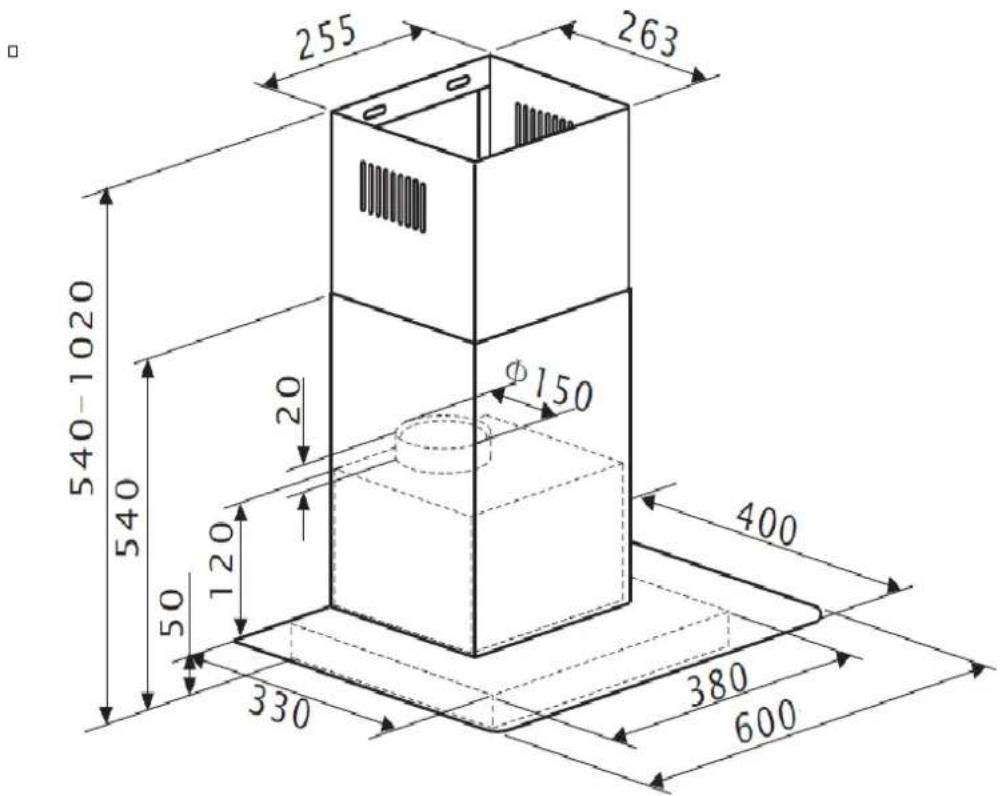 PKM GS1-60CIXPH - Technische Zeichnung/technical drawing - 1