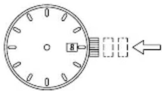 ORIENT Contemporary AF05001T - ◆ КАК УСТАНОВИТЬ ВРЕМЯ И КАЛЕНДАРЬ [Установка времени] - 5