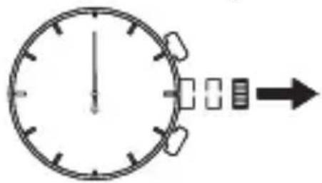 ORIENT Sports KV00005B - ◆ SETTING THE TIME AND ADJUSTING THE STOPWATCH HAND POSITION (Hands for time display and stopwatch hands) - 3