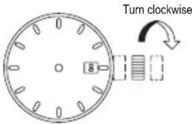 ORIENT Contemporary AG02005W - ◆ HOW TO SET THE TIME &amp; CALENDAR [AP(F62)] - 12