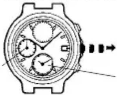ORIENT Sports TD0T005B - [Forma de ajustar la hora] - 1