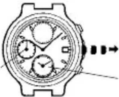 ORIENT Sports TD0T005B - (Normale Uhr und Alarm-Nebenziffernblatt) - 1