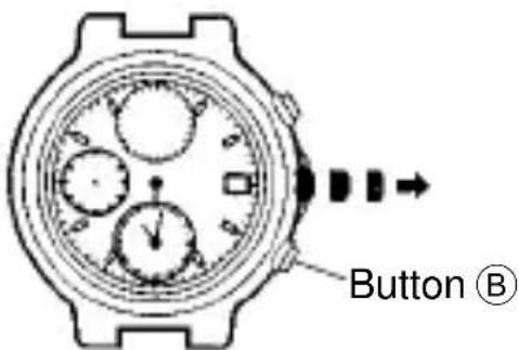 ORIENT Sports TD0T005B - [How to set the time (basic watch and alarm sub-dial)] - 3